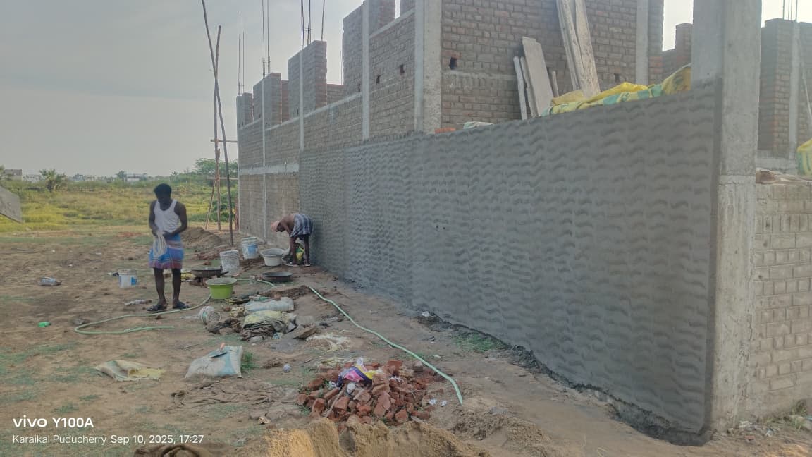Wall Plastering – Building Contractor Karaikal