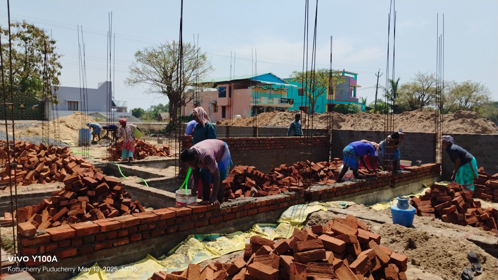 Brickwork Masonry – Construction Company Karaikal – KTR Builders