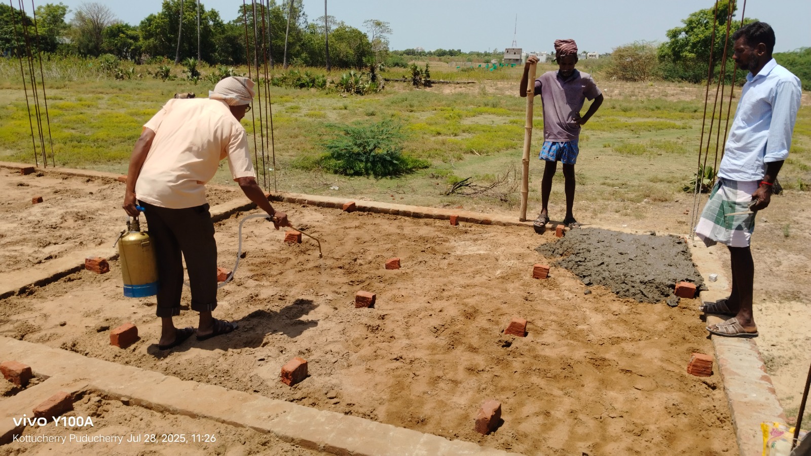 Foundation Preparation – KTR Builders Karaikal – KTR Builders