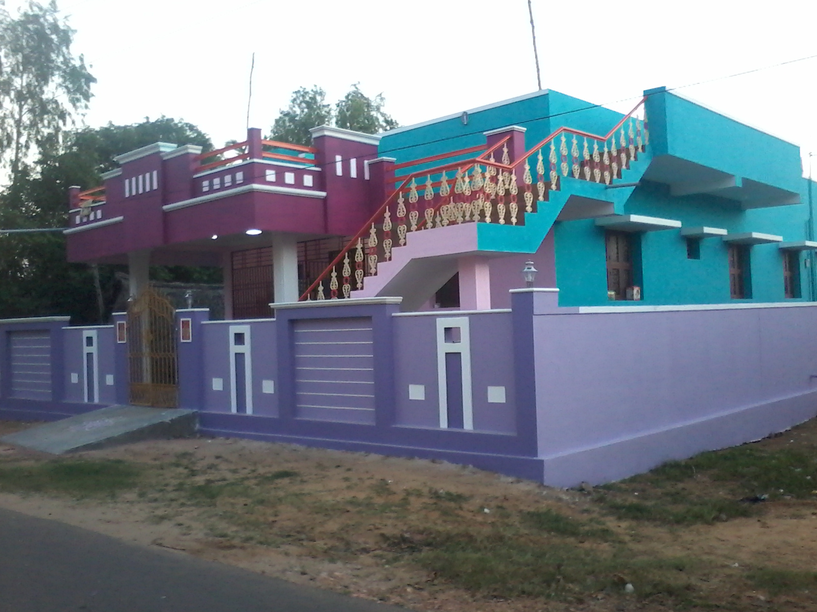 Two-Floor Residence – House Construction Karaikal