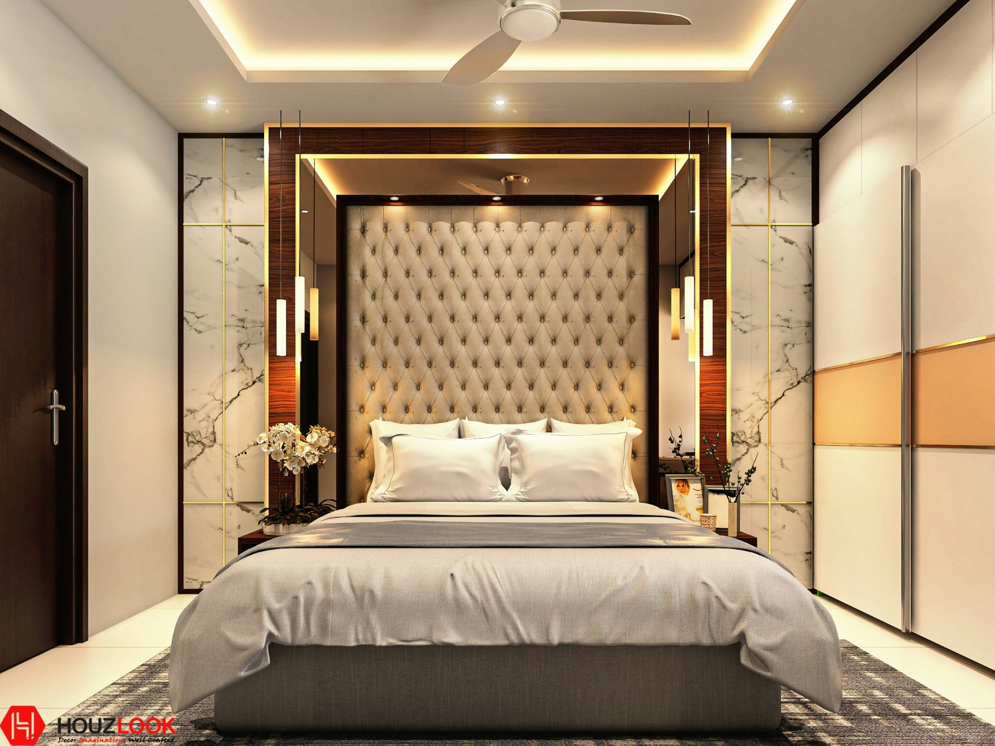 Luxury Bedroom Interior – KTR Builders Karaikal